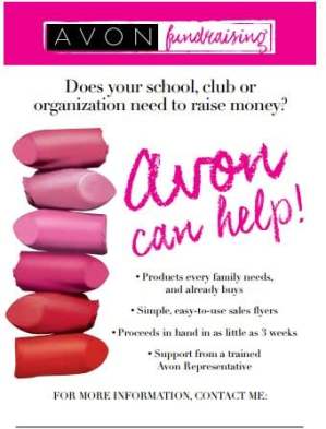 avon-fundraiser-flyer
