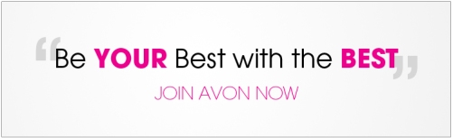 Be your best with the best join avon now banner