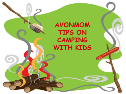 TITLE IMAGE- AvonMom Tips on Camping with Kids