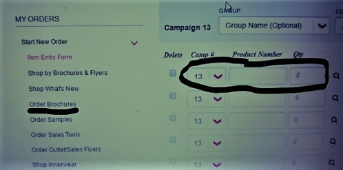 Item entry screen_LI