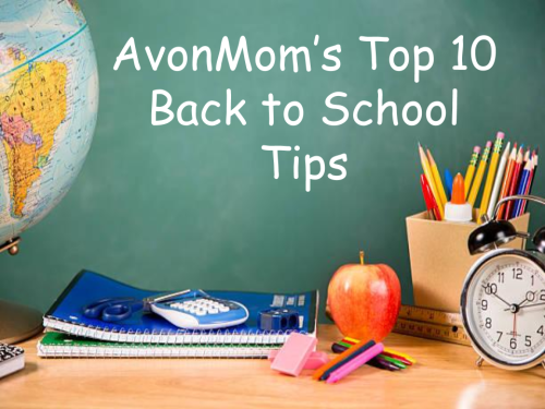 Title Image Top 10 Back to School Tips