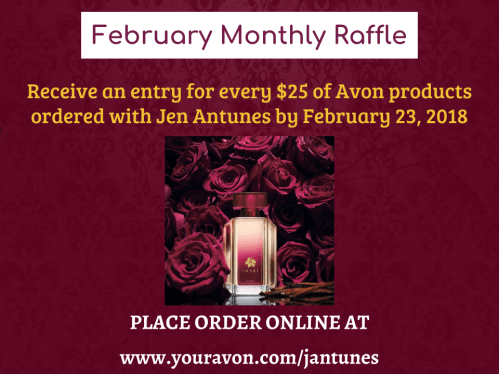 February Monthly Raffle
