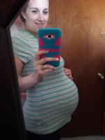 Lucas Due Date Pregnancy Pic