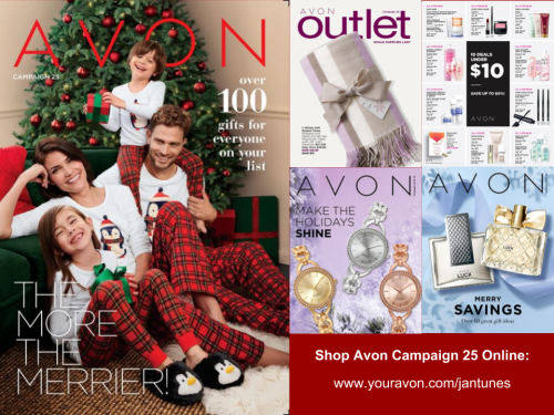 Avon Campaign 25 Brochure Shop Online