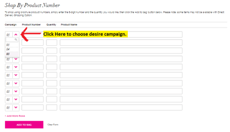 Shop By Product Number