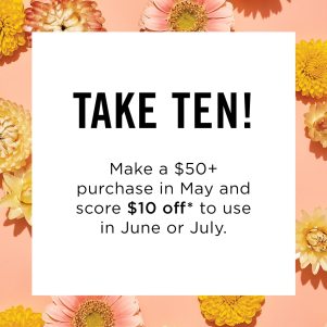Avon $50 Online Order Special Offer May 2019