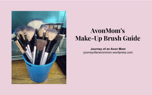 AvonMom Makeup Brush Guide